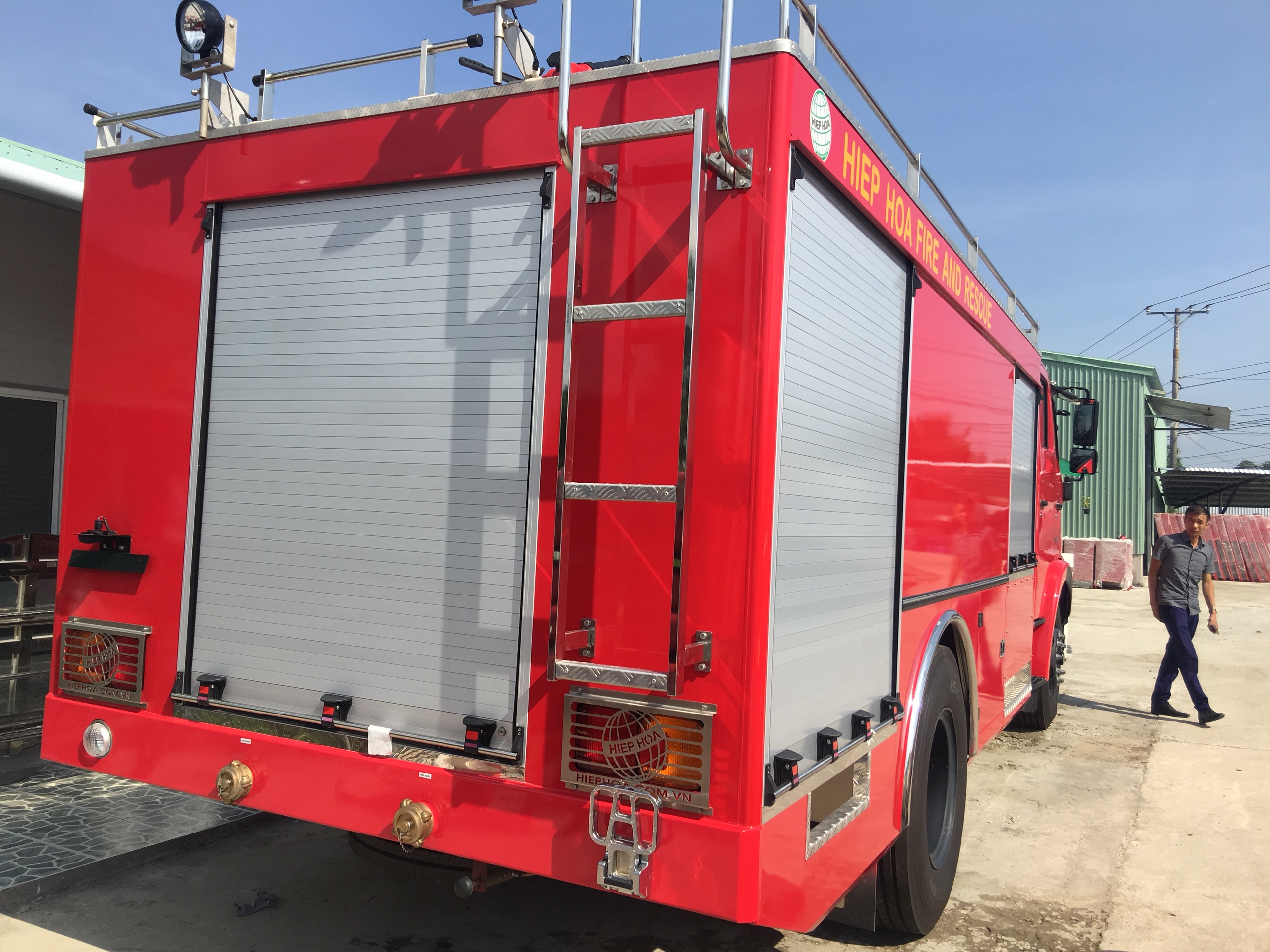 xe-cu-ho-hino xe chữa cháy hino FG8JJ7A - 6 tấn | Xe tải Hino HCM