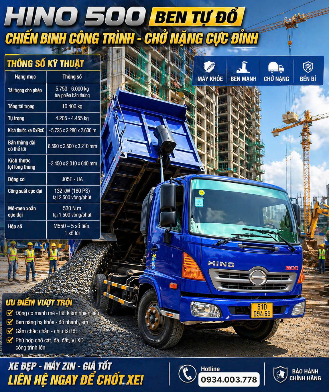 ben_fc Tin tức | Xe tải Hino HCM