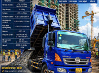 xe ben hino 5 khối xe ben cũ hino